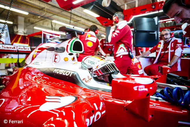 Sebastian Vettel - Scuderia Ferrari - Viernes GP EE. UU. 2016