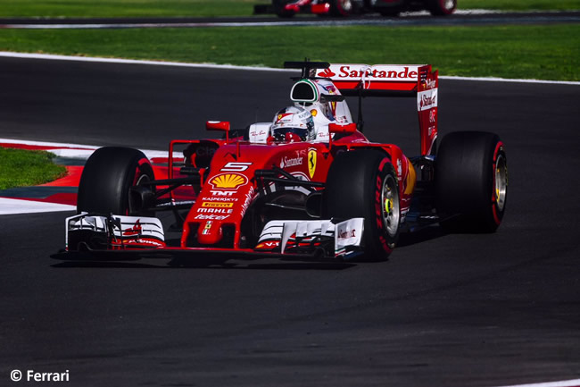 Sebastian Vettel - Scuderia Ferrari - GP México 2016 - Calificación