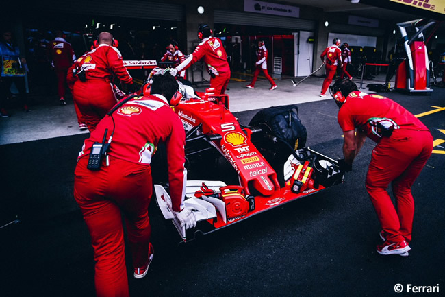 Sebastian Vettel - Scuderia Ferrari - GP México 2016 - Viernes