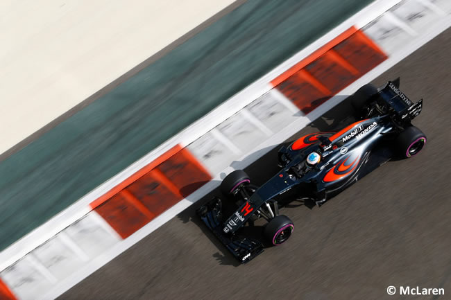 Fernando Alonso - McLaren - Calificación GP Abu Dhabi 2016