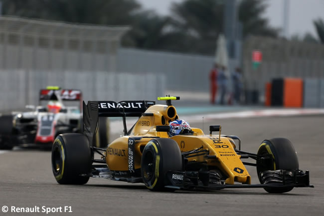 Jolyon Palmer - Renault Sport - Carrera GP Abu Dhabi 2016