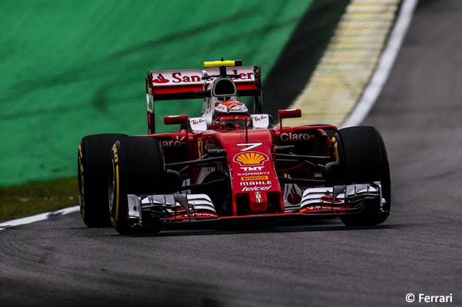 Kimi Raikkonen - Scuderia Ferrari - GP Brasil 2016 - Sábado