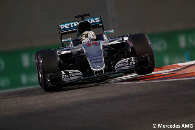 Lewis Hamilton - Mercedes AMG - Pole - Calificación GP Abu Dhabi 2016