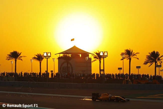 Renault Sport - Calificación GP Abu Dhabi 2016