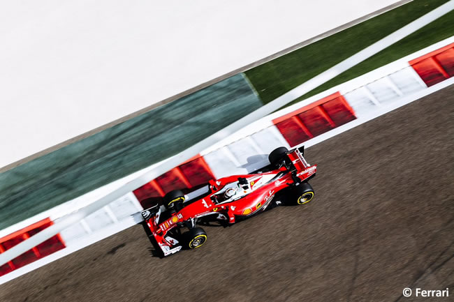 Sebastian Vettel - Ferrari - GP de Abu Dhabi