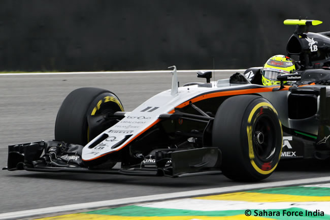 Sergio Pérez - Force India - GP Brasil 2016 - Sábado