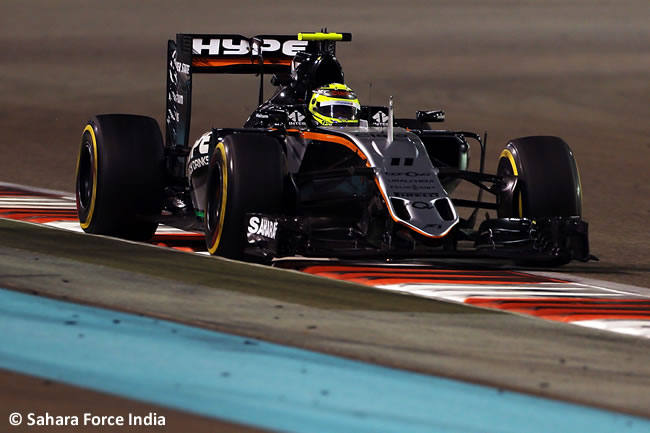 Sergio Pérez - Force India - GP de Abu Dhabi