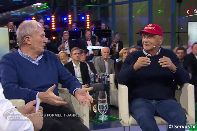 Niki Lauda - Helmut Marko - Servus TV