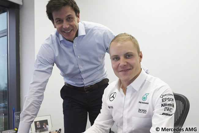 Toto Wolff - Valtteri Bottas - Fichaje 2017