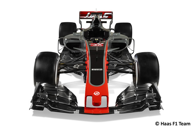 Haas VF-17 - 2017 - Frontal