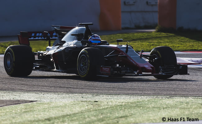 Haas VF-17 - 2017 - Pista