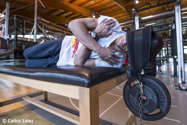 Carlos Sainz - Entrenamiento Pretemporada 2017 - Siesta