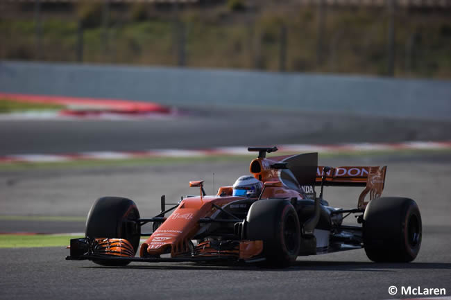 Fernando Alonso - McLaren-Honda- Test 1 Barcelona - Pretemporada 2017 - Día 1