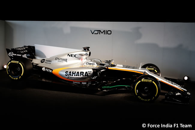 Force India F1 Team - Presentación VJM10