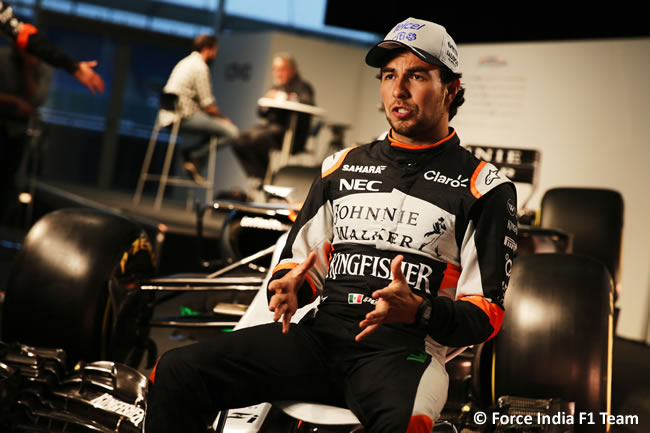 Force India F1 Team - Presentación VJM10 - Sergio Pérez