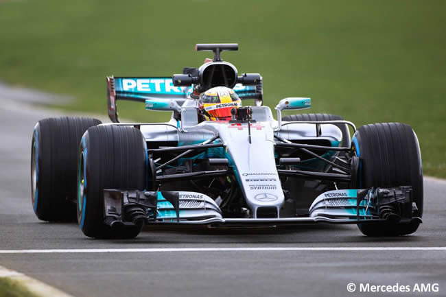 Mercedes W08 EQ Power+ - Presentación 2017