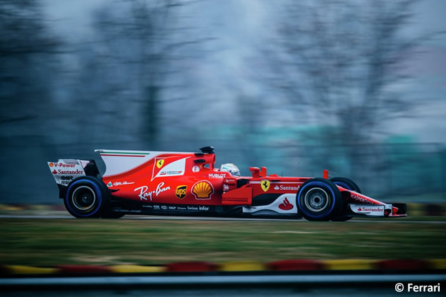 Scuderia Ferrari - SF70H - Pista