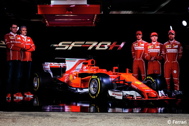 Scuderia Ferrari - SF70H - Pista