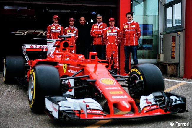 Scuderia Ferrari - SF70H - Pista