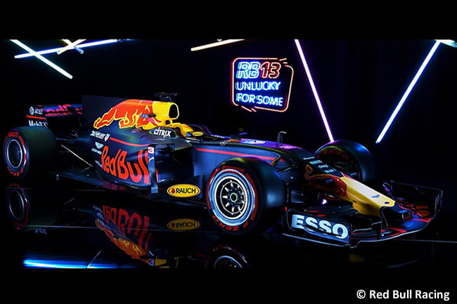 Red Bull Racing - RB13 - Captura Vídeo