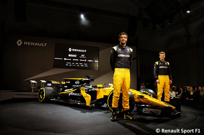 Renault Sport F1 - Presentación RS17 - 2017 -Nico Hulkenberg - Jolyon Palmer