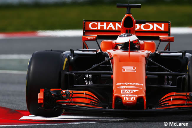 Stoffel Vandoorne - McLaren-Honda - Test 1 Barcelona - Pretemporada 2017 - Día 2