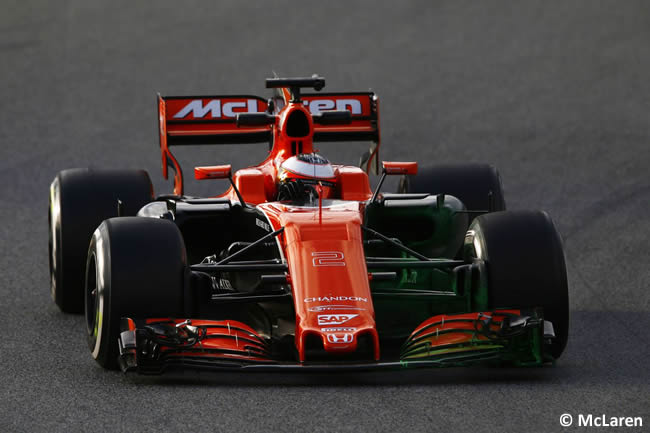 Stoffel Vandoorne - McLaren - Test 2 Barcelona - Pretemporada 2017