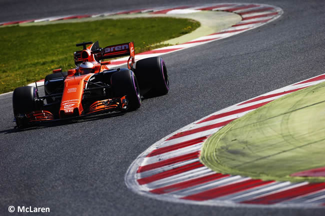 Stoffel Vandoorne - McLaren - Test 2 Barcelona - Pretemporada 2017 - Día 3