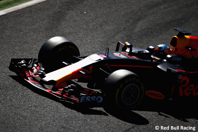 Daniel Ricciardo - Red Bull Racing - Test 1 Barcelona - Pretemporada 2017 - Día 3