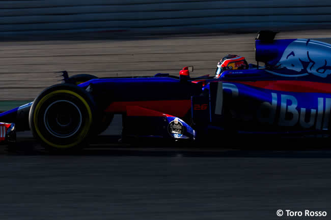 Daniil Kvyat - Toro Rosso - Test 1 Barcelona - Pretemporada 2017 - Día 2