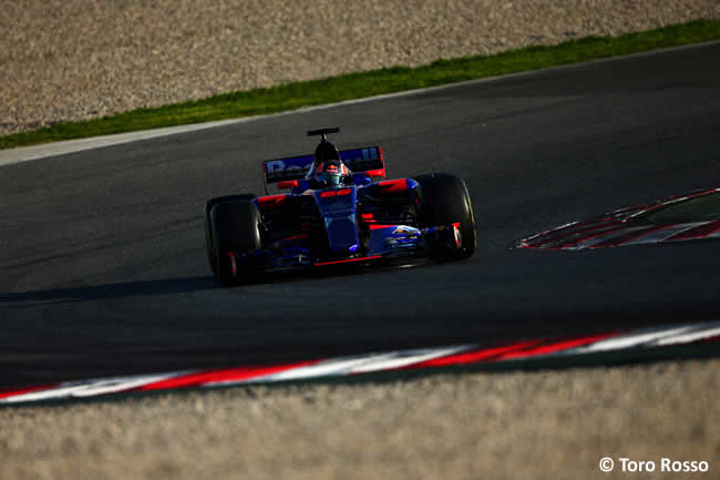 Daniil Kvyat - Toro Rosso - Test 2 Barcelona - Pretemporada 2017 - Día 3