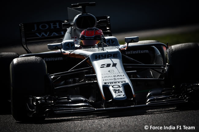 Esteban Ocon - Force India - Test 2 Barcelona - Pretemporada 2017 - Día 3