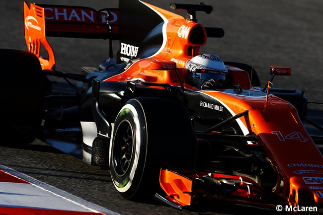 Fernando Alonso - McLaren - Honda - Test 1 Barcelona - Pretemporada 2017 - Día 3