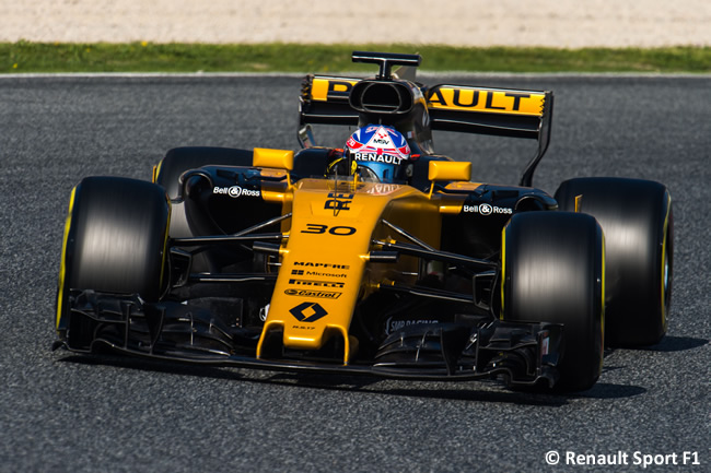 Jolyon Palmer - Renault - Test 2 Barcelona - Pretemporada 2017 - Día 3