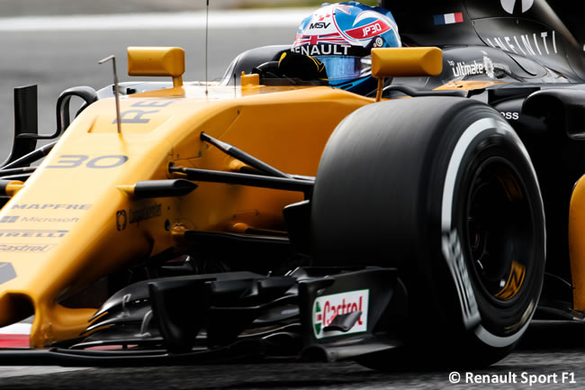 Jolyon Palmer - Renault - Test 1 Barcelona - Pretemporada 2017 - Día 2