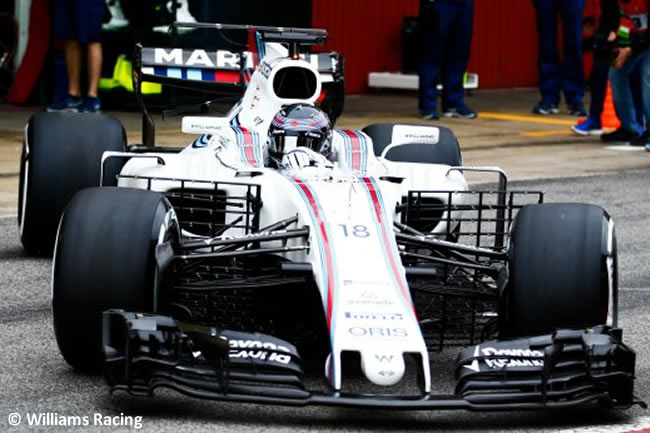 Lance Stroll - Williams - Test 1 Barcelona - Pretemporada 2017 - Día 2