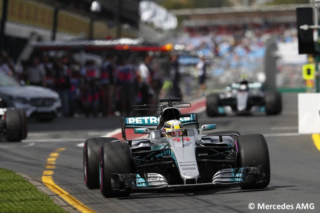 Lewis Hamilton - Mercedes AMG - GP Australia - Calificación 2017