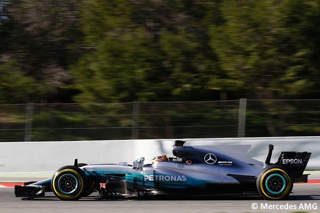 Lewis Hamilton - Mercedes AMG - Test 2 Barcelona - Pretemporada 2017