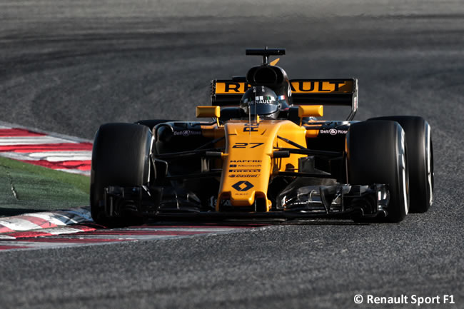 Nico Hulenberg - Force India - Test 1 Barcelona - Pretemporada 2017 - Día 3