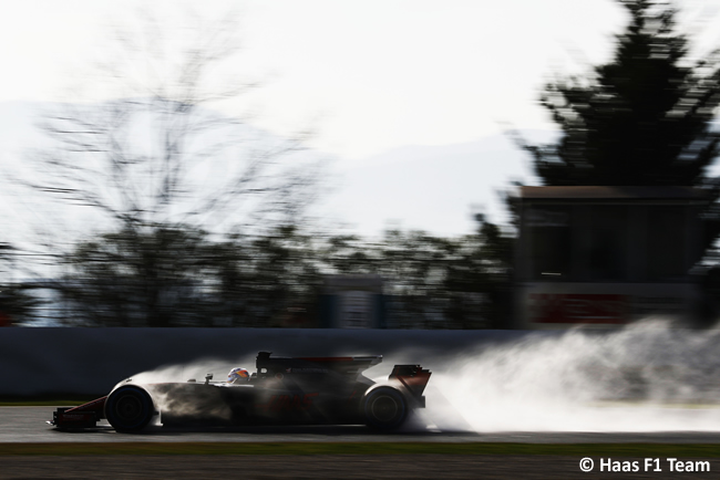 Romain Grosjean - Haas F1 - Test 1 Barcelona - Pretemporada 2017 - Día 4