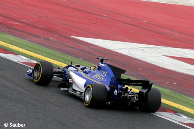 Sauber- Test 2 Barcelona - Pretemporada 2017 - Día 2