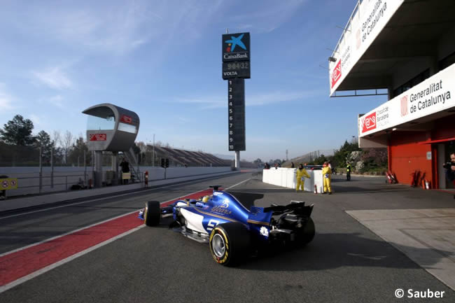 Sauber - Test 2 Barcelona - Pretemporada 2017 - Día 3