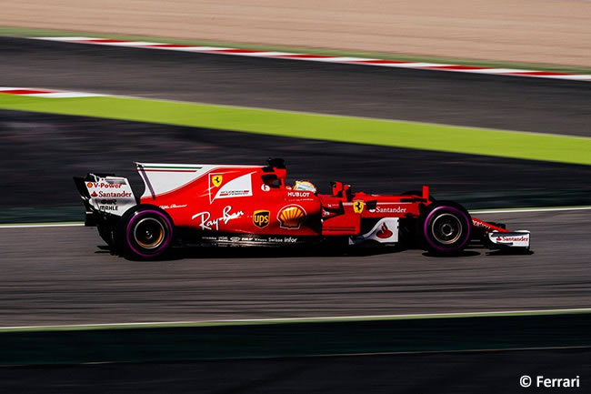 Sebastian Vettel - Scuderia Ferrari - Test 2 Barcelona - Pretemporada 2017 - Día 3