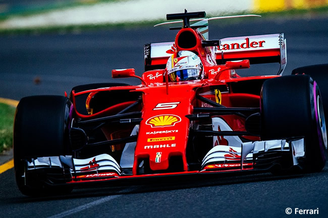 Sebastian Vettel - Scuderia Ferrari - GP Australia - Calificación 2017