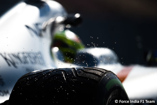 Sergio Pérez - Force India - Test 1 Barcelona - Pretemporada 2017 - Día 4