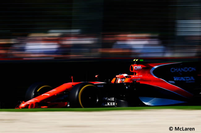 Stoffel Vandoorne - Australia 2017 - Melbourne - Carrera