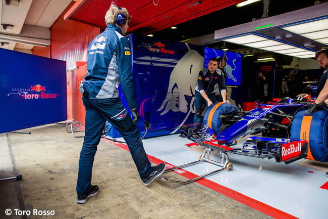 Toro Rosso - Test 1 Barcelona - Pretemporada 2017 - Día 4