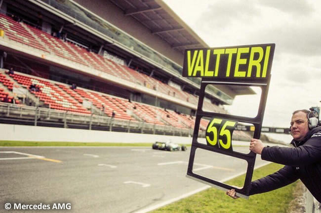 Valtteri Bottas - Mercedes AMG - Test 1 Barcelona - Pretemporada 2017 - Día 4