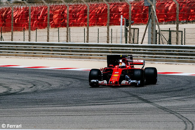 Scuderia Ferrari - Test Bahréin temporada 2017 - Día 1