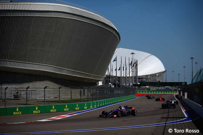 Carlos Sainz - Toro Rosso - Domingo - Carrera - GP Rusia 2017